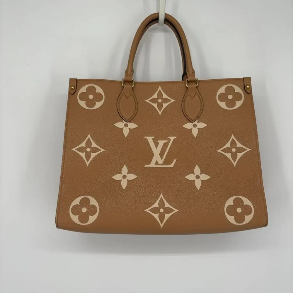 Louis Vuitton Beige Monogram Tote